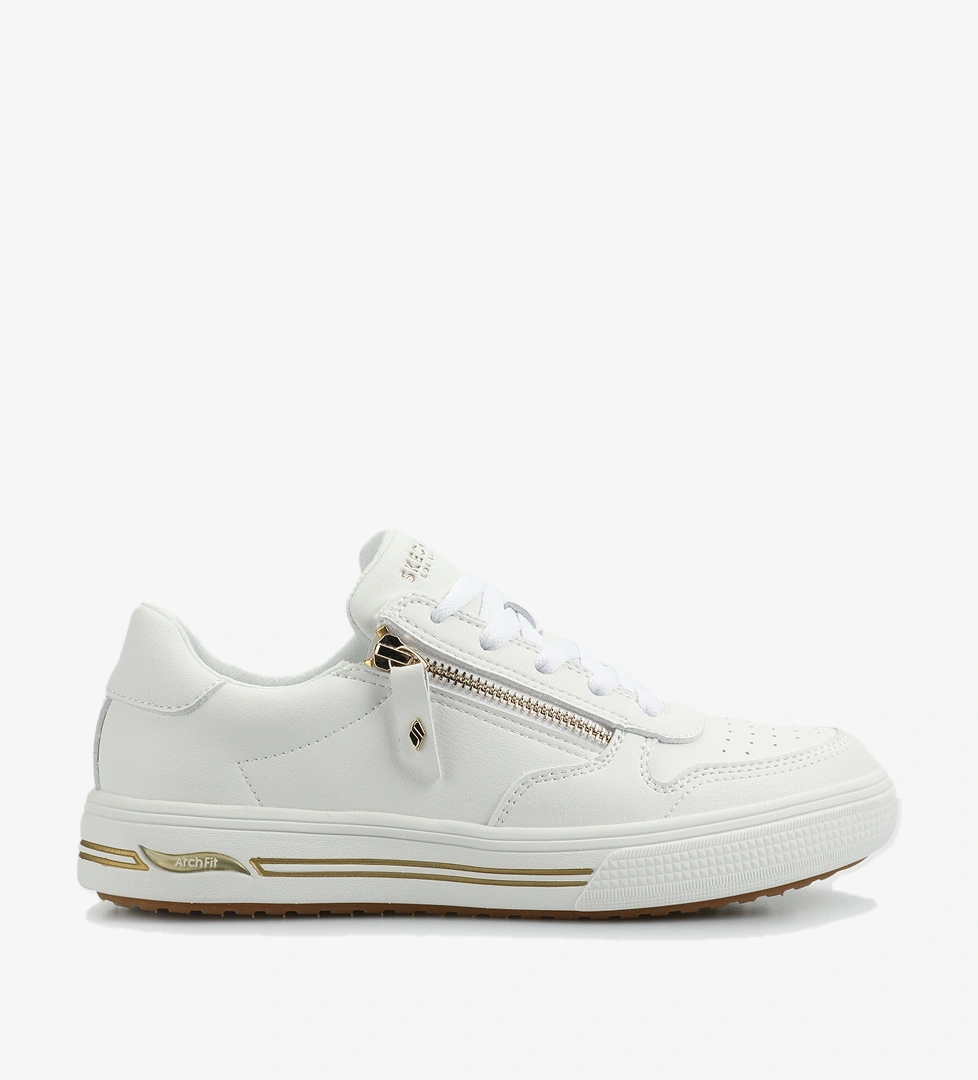 Skechers Blk Wht Arch Fıt Arcade Stroll`n Beyaz Siyah Kadın Spor Ayakkbısı 177200 model görseli