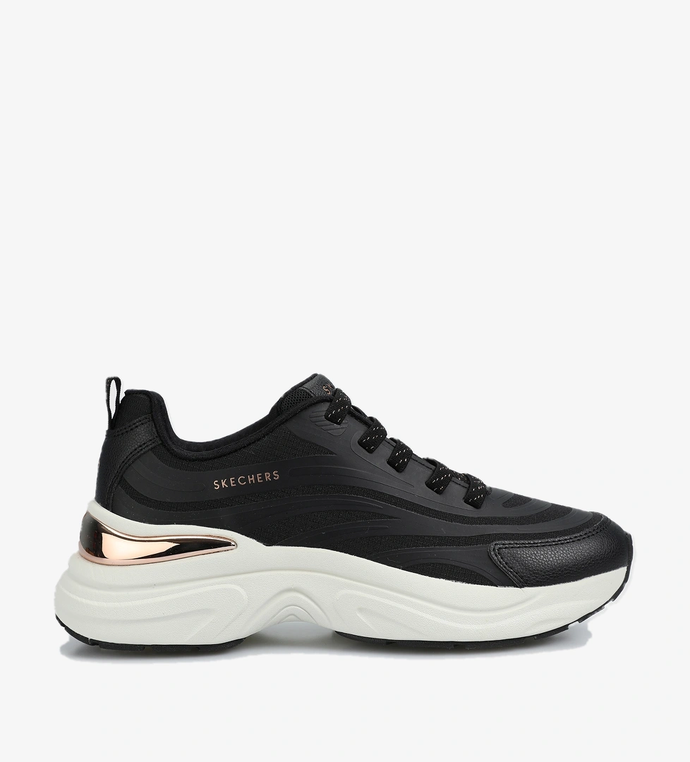 Blk Hazel - Step N Flow Siyah Kadın Sneaker 177575 BLK - Görsel 1