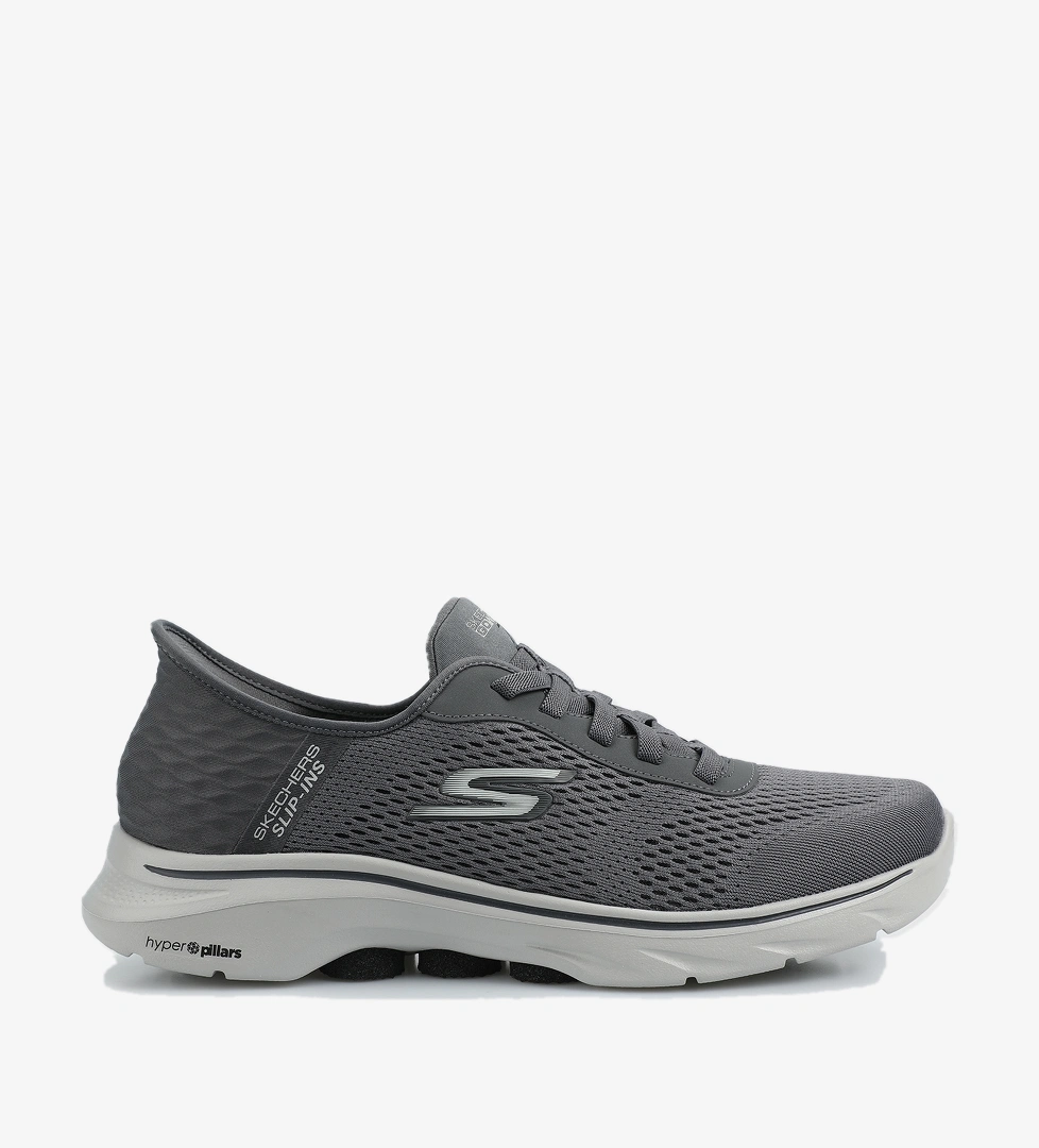 Skechers Ccbk Go Walk 7 - Free Hand 2 Gri Erkek Yürüyüş Ayakkabısı 216648 model görseli