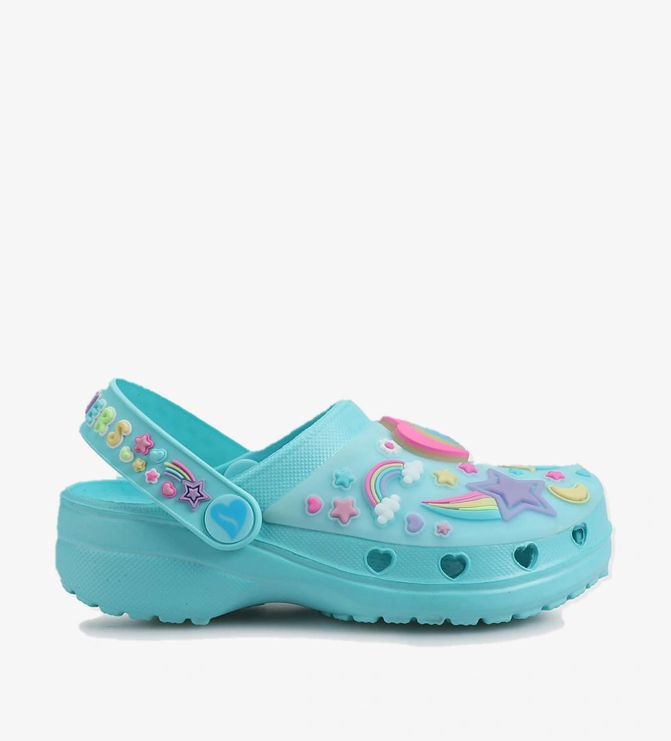 Turkuaz Kız Çocuk Işıklı Terlik 308406L Tqmt Heart Charmer - Miss Girly - Görsel 1