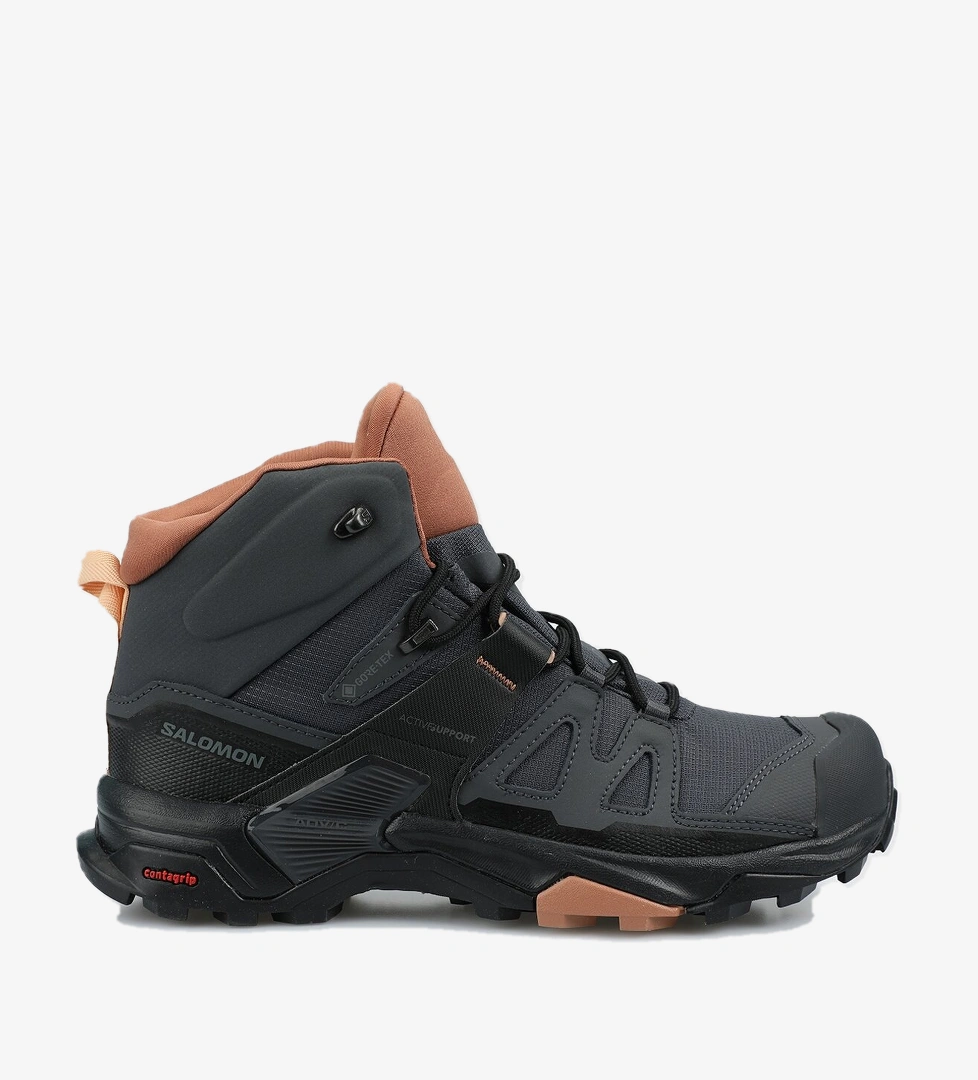 X Ultra 4 Mid Gri Kadın Gore-Tex Outdoor Bot L41295600