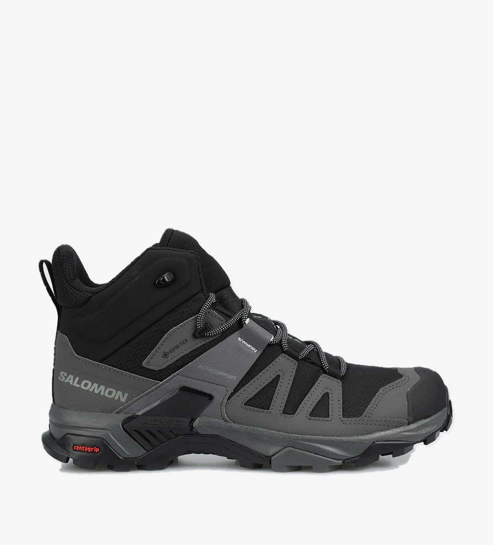Salomon Salomon Ayakkabısı Trekking Mıd Ve Siyah Ayakkabıları Erkek Gore-tex X Outdoor Ultra 4 Bot L41383400 Mid Gtx model görseli