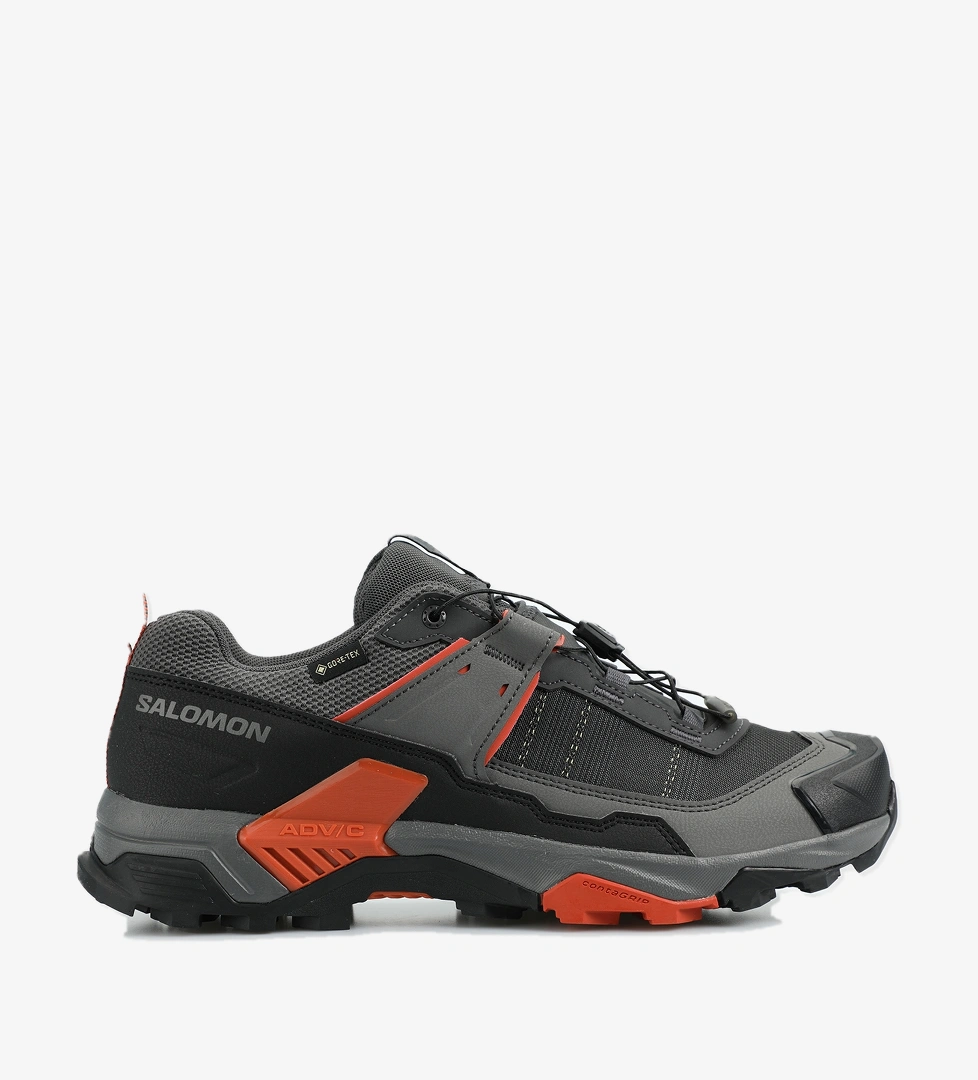 Salomon Ultra 5 Gore-Tex Antrasit-Turuncu-Gri Erkek Outdoor Ayakkabısı L47797800X model görseli