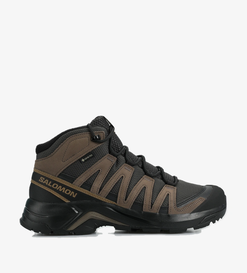 Salomon Recon Mıd Gore Tex Siyah-Kahve Erkek Outdoor Bot L47814500X-Adventure model görseli