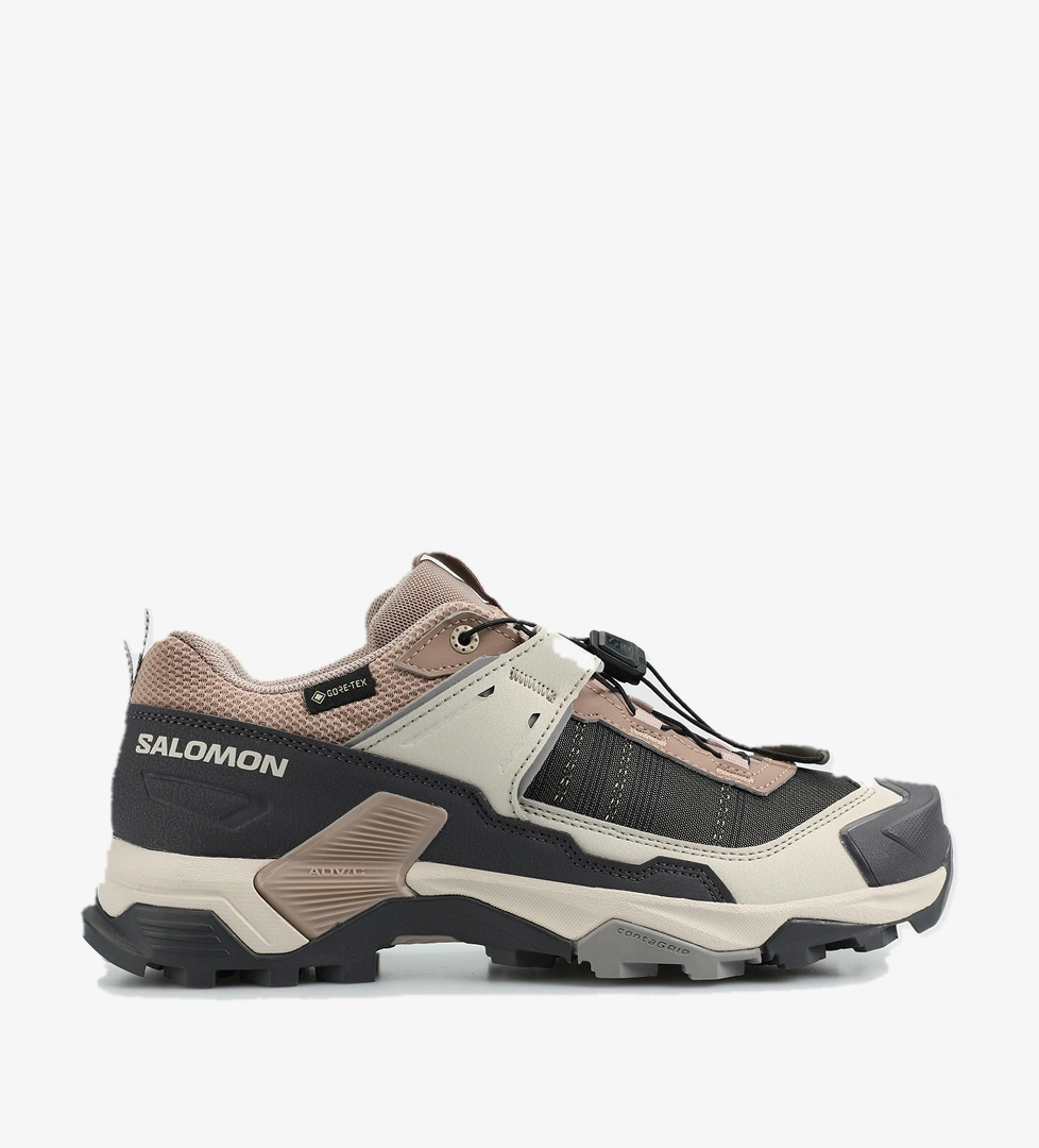 Salomon Ultra 5 Gore-Tex Bej-Pembe Kadın Outdoor Ayakkabısı L47854700X model görseli