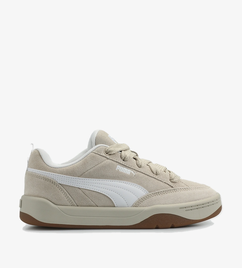 Puma E6park Lifestyle Ayakkabı Raw Kum-beyaz Bej Unisex Sneaker 40160609 model görseli