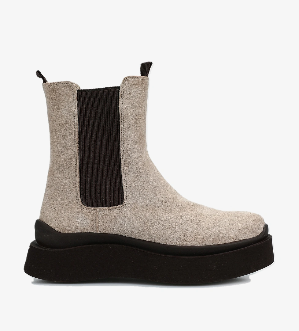 Bej Kadın Bootie - Görsel 1