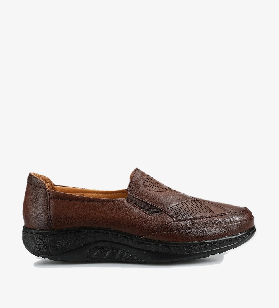 Kahve Deri Kadın Ayakkabı - Görsel 1