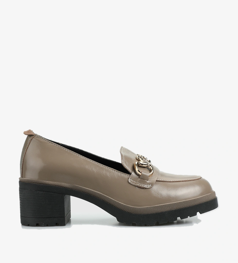 Vizon Deri Kadın Ayakkabı