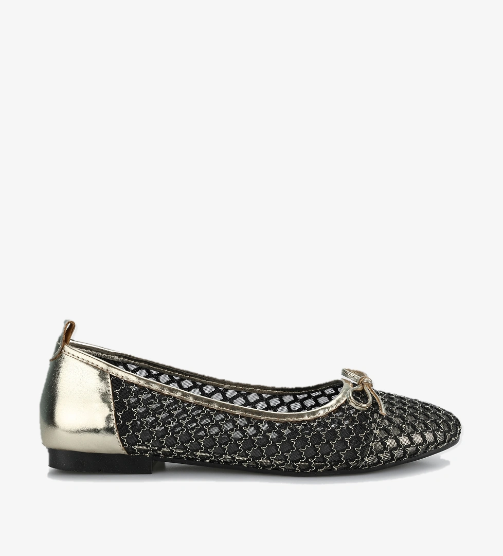 Altın Kadın Ayakkabı - Görsel 1