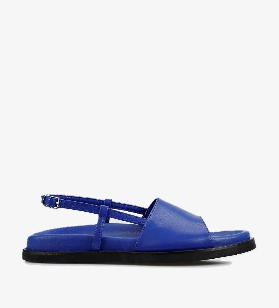 Mavi Kadın Düz Sandalet - Görsel 1