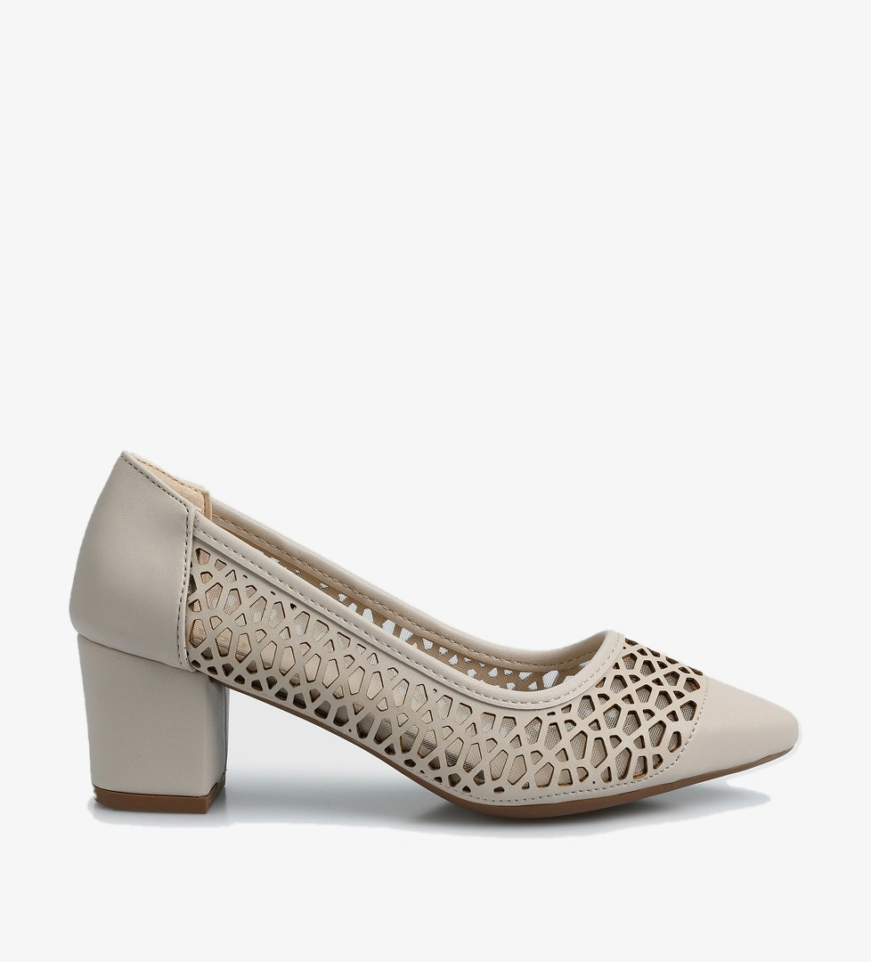 Bej Kadın Ayakkabı - Görsel 1