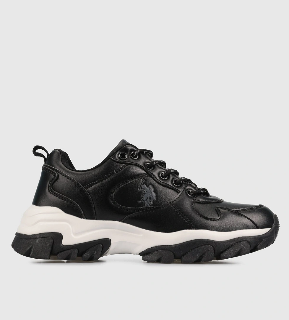 Tracky Siyah Kadın Sneaker - Görsel 1