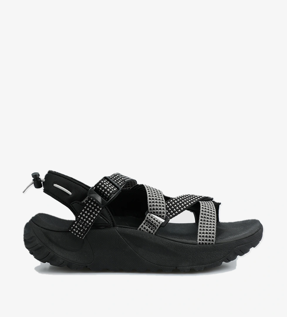 Free Siyah Kadın Düz Sandalet - Görsel 1