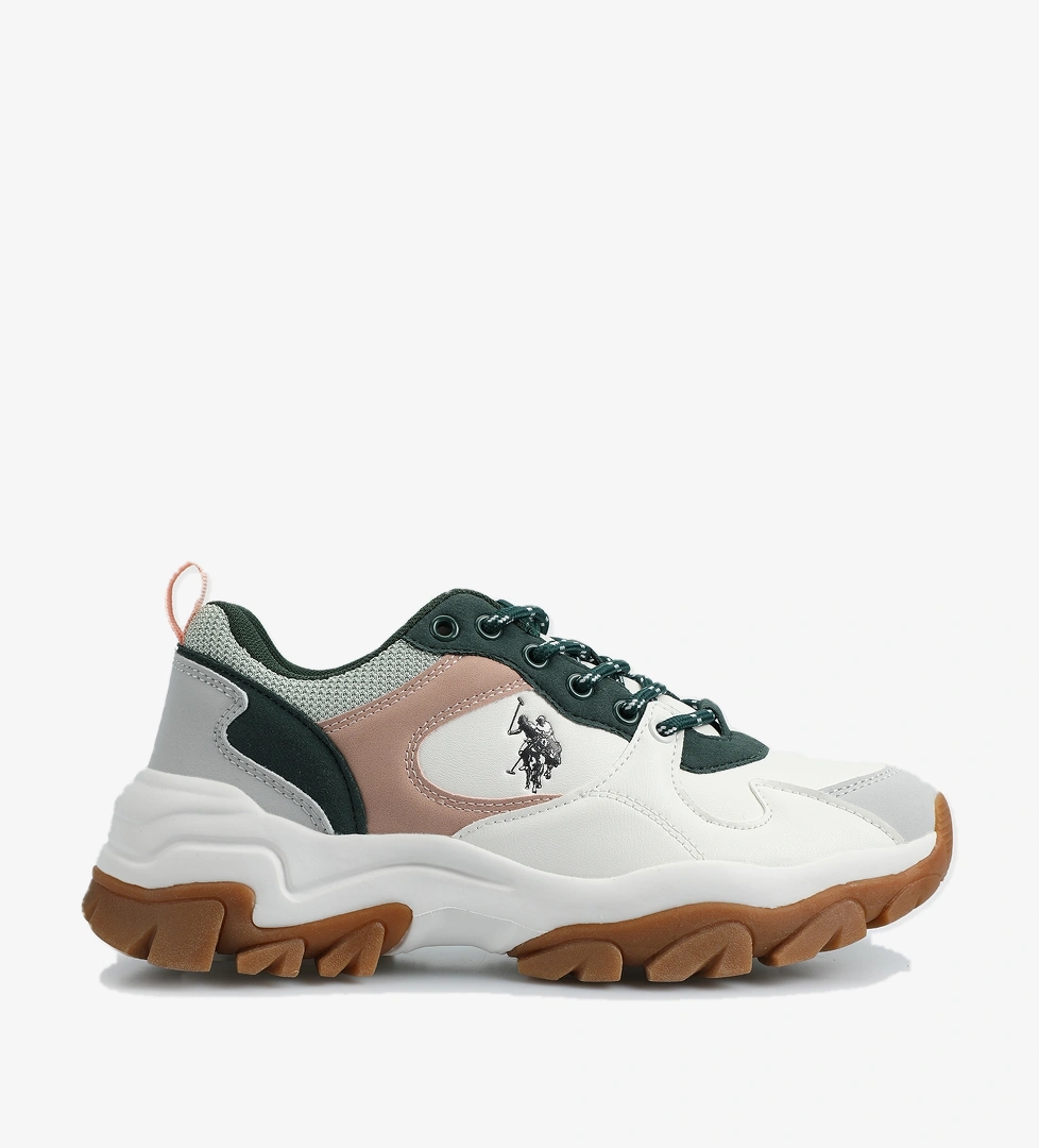 Tracky Beyaz Kadın Sneaker - Görsel 1