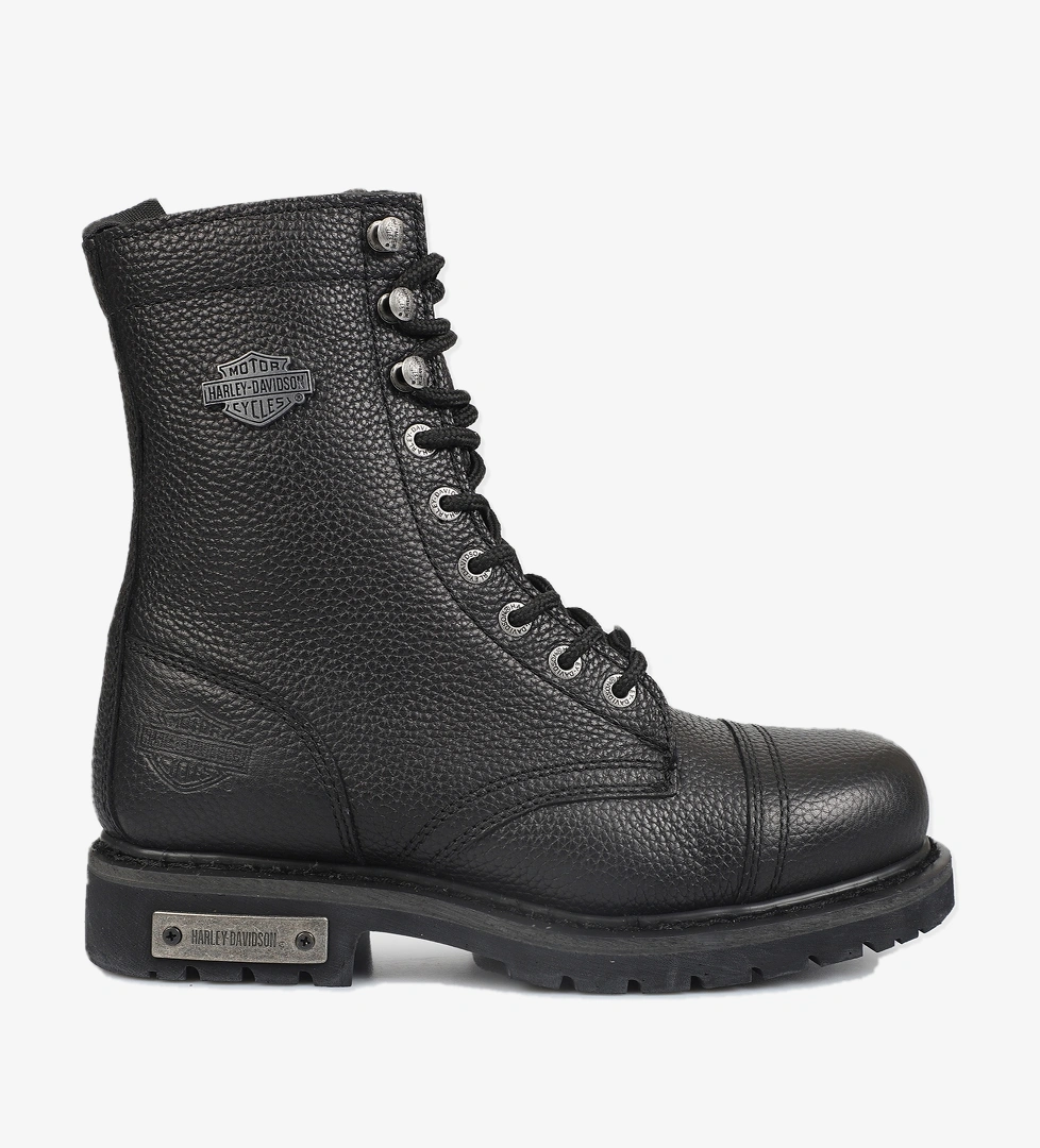 Harley Davidson Colmar Siyah Kadın Baskılı Deri Bot 025G100328 model görseli