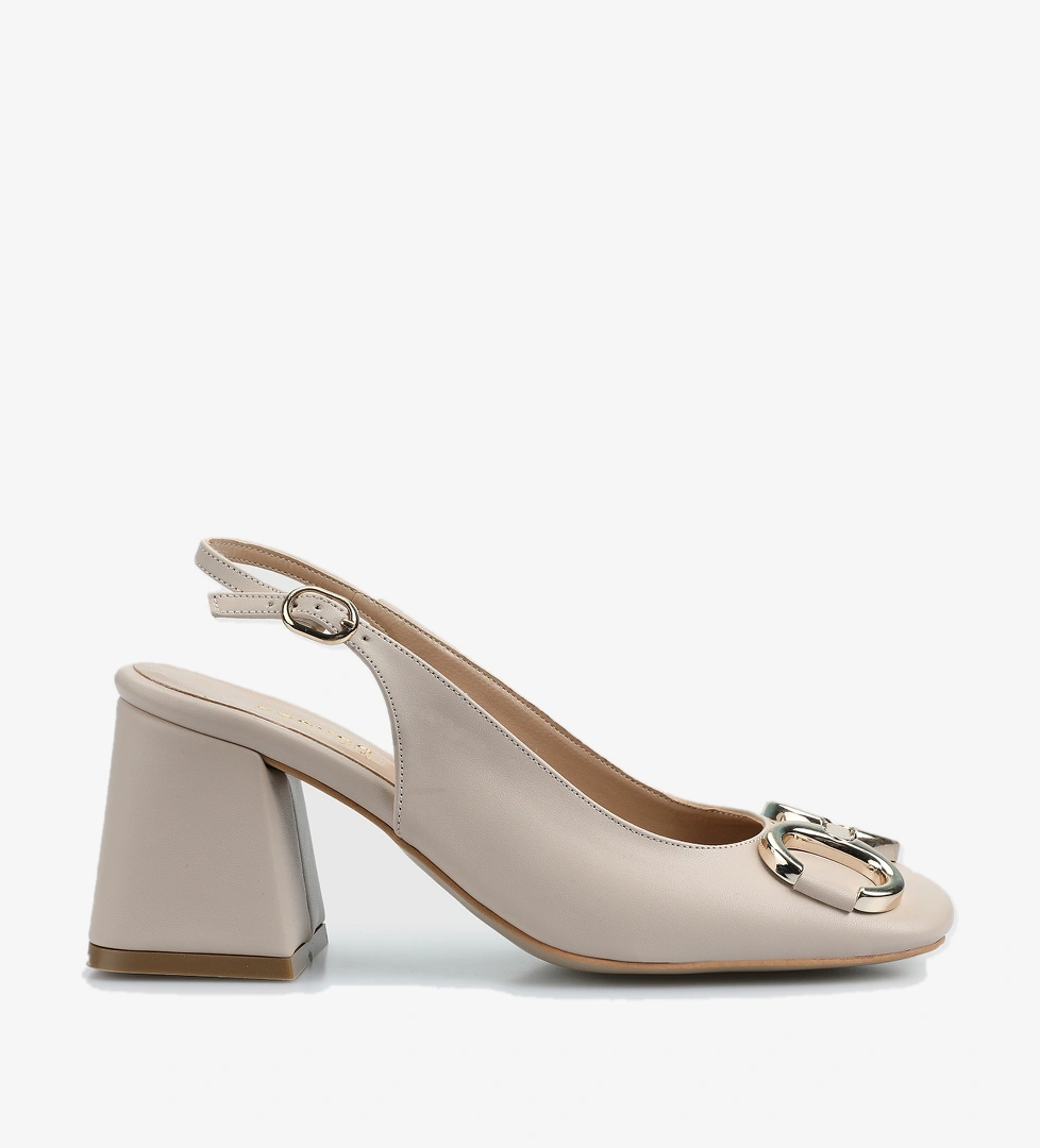 Bej Kadın Ayakkabı - Görsel 1