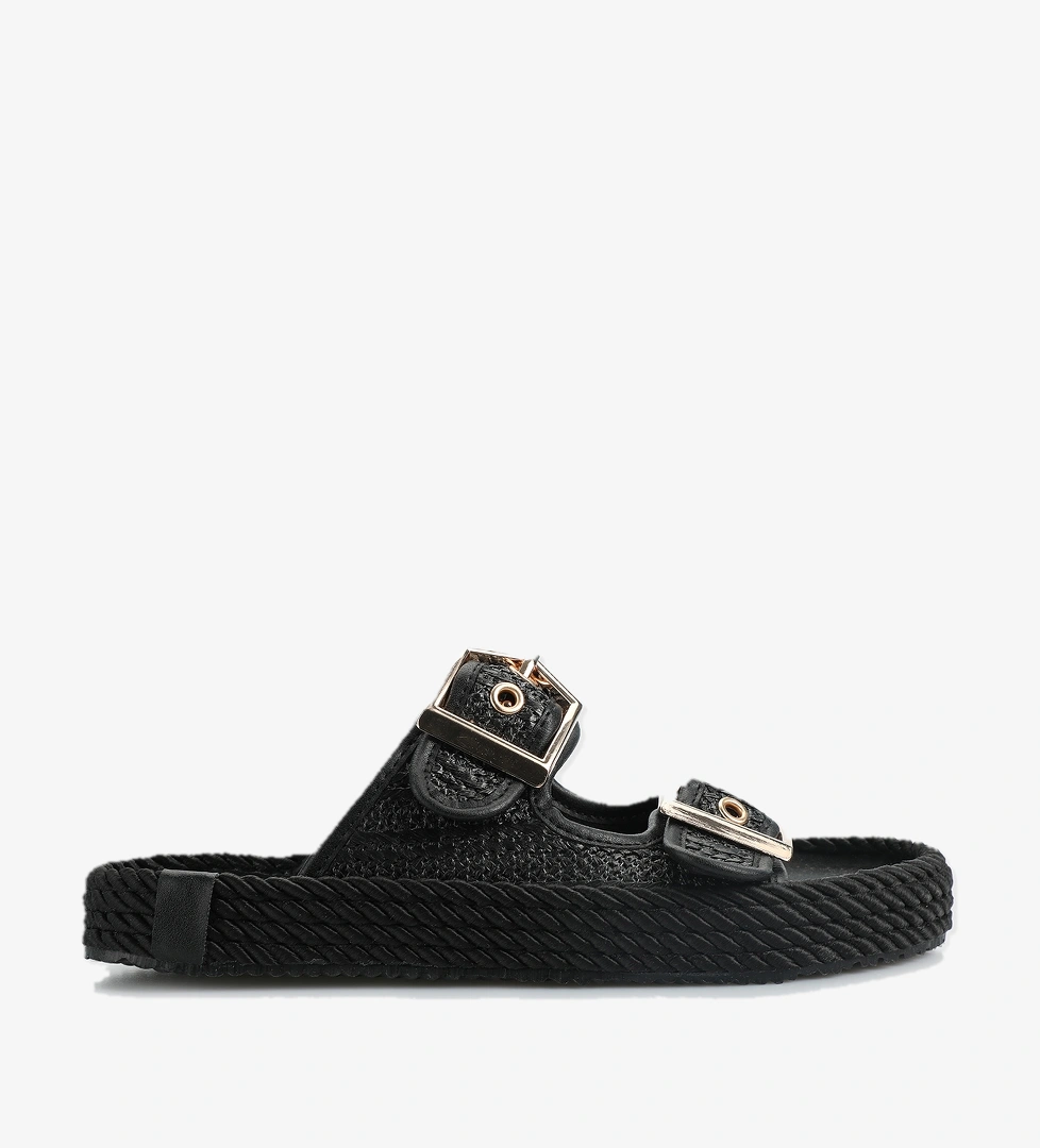 Siyah Kadın Terlik - Görsel 1