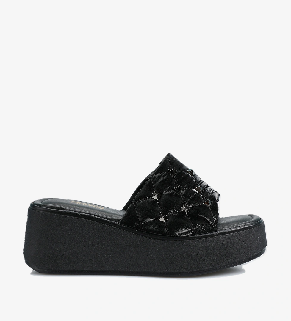 Siyah Kadın Terlik - Görsel 1