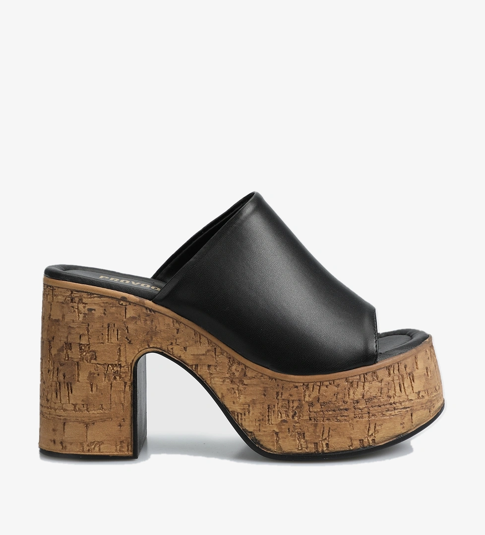 Siyah Kadın Terlik - Görsel 1