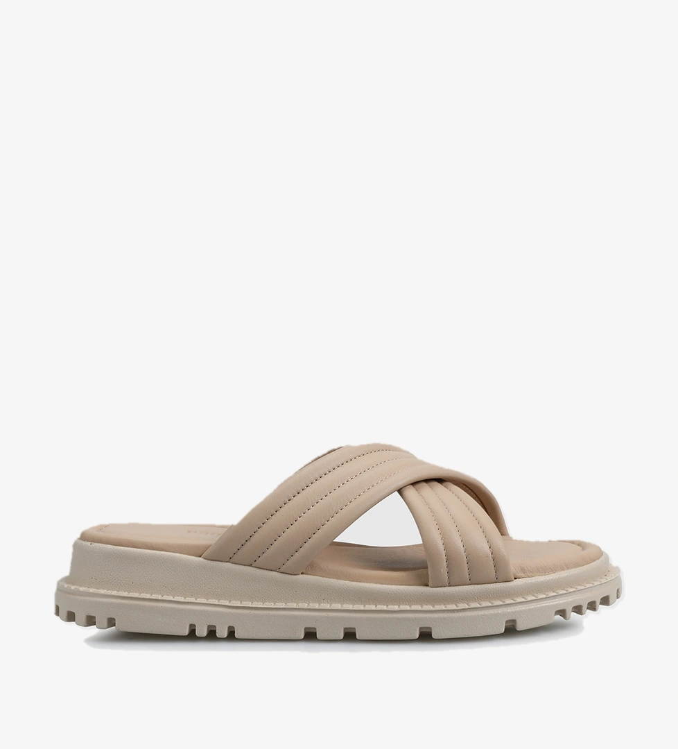 Bej Kadın Terlik - Görsel 1