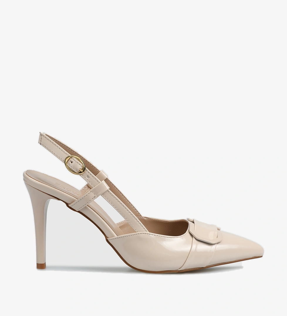 Ekru Kadın Ayakkabı - Görsel 1