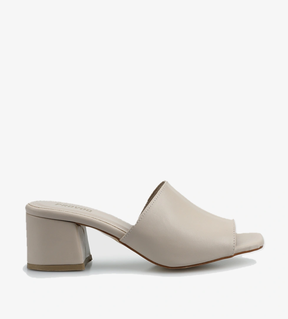 Bej Kadın Terlik - Görsel 1