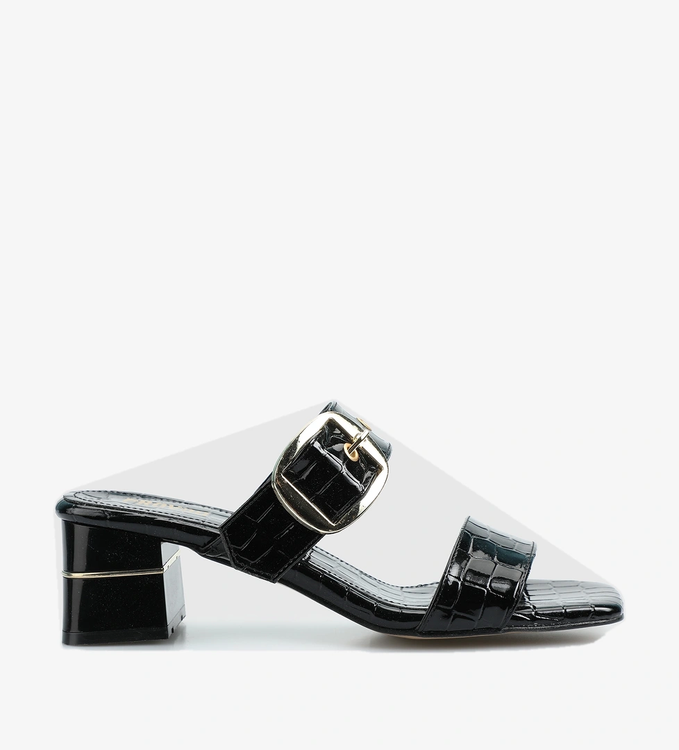 Siyah Kadın Terlik - Görsel 1