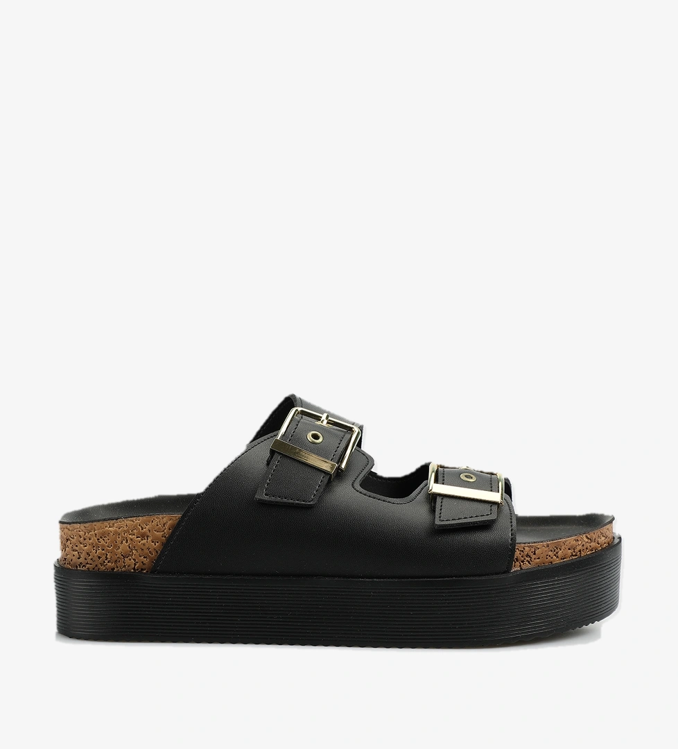 Siyah Kadın Terlik - Görsel 1