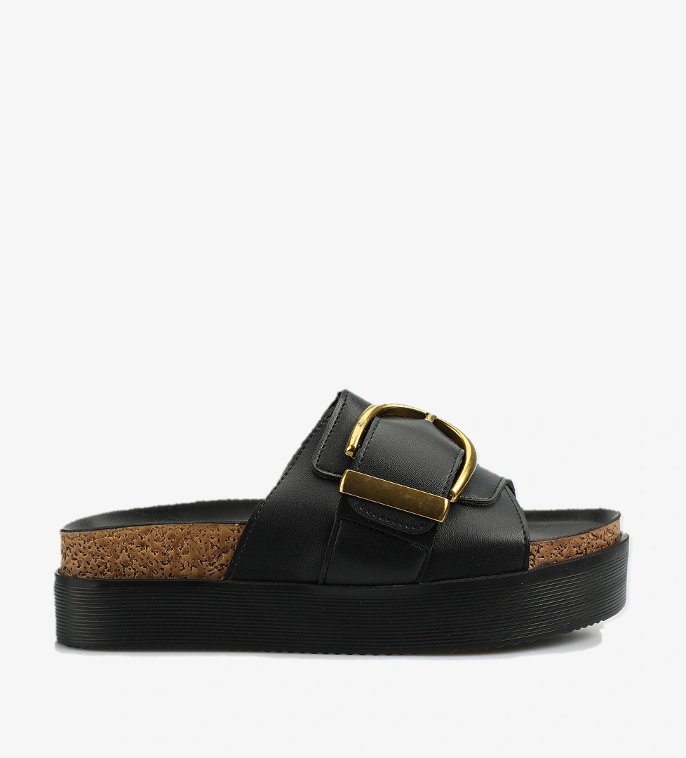 Siyah Kadın Terlik - Görsel 1