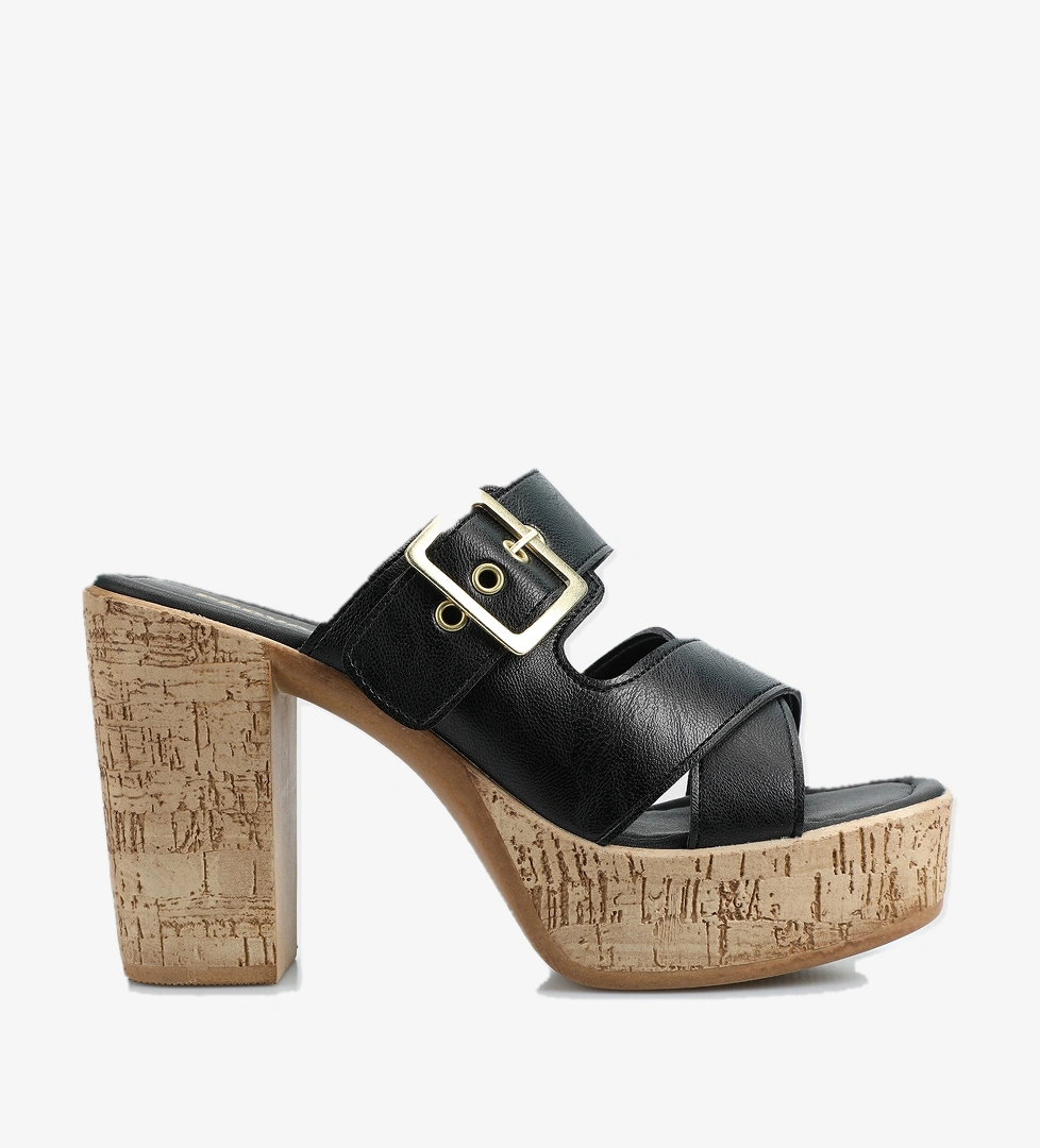 Siyah Kadın Terlik - Görsel 1