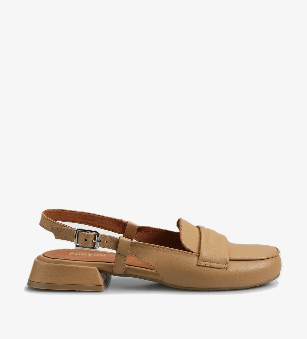 Vizon Deri Kadın Ayakkabı - Görsel 1