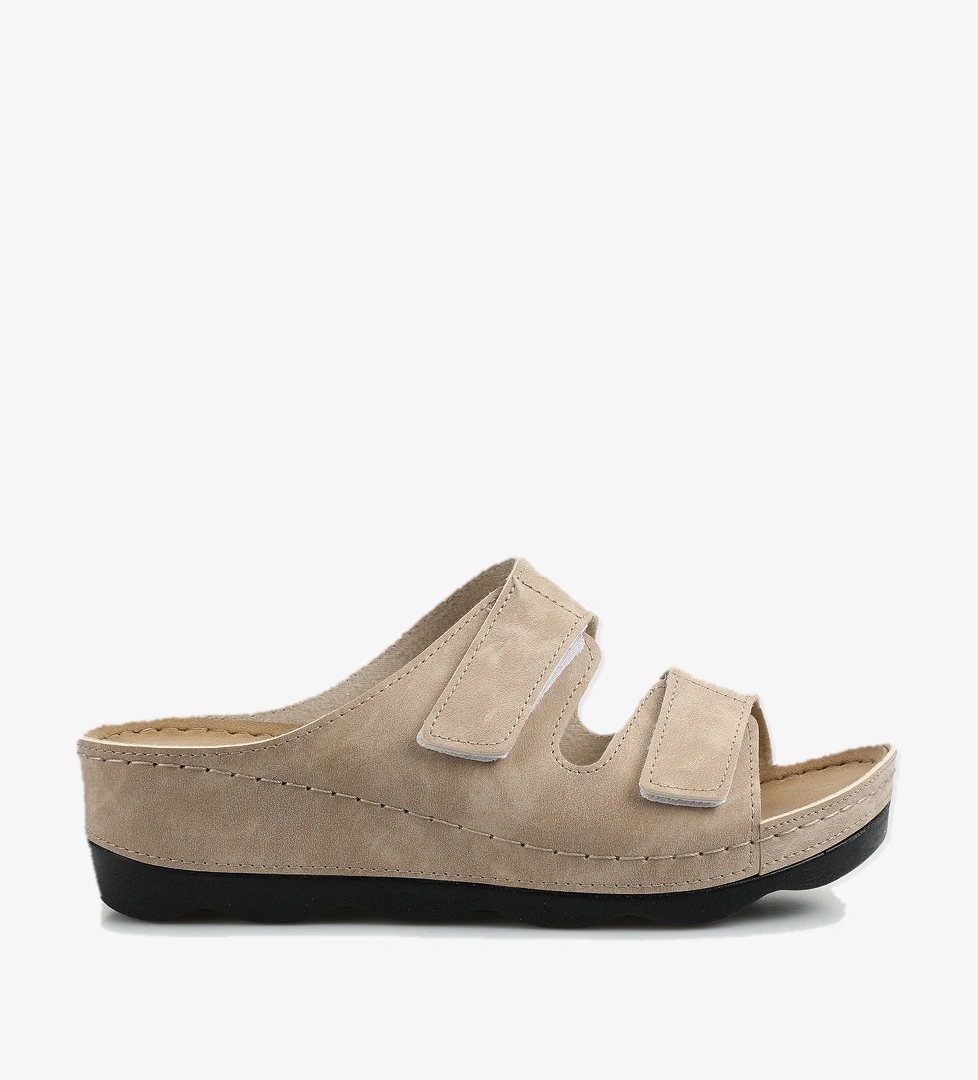 Bej Kadın Terlik - Görsel 1