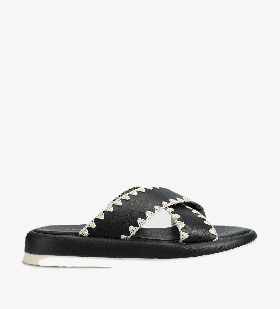 Siyah Kadın Terlik - Görsel 1