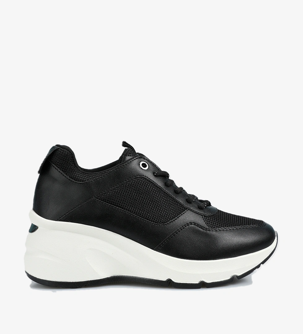 Siyah Kadın Sneaker - Görsel 1