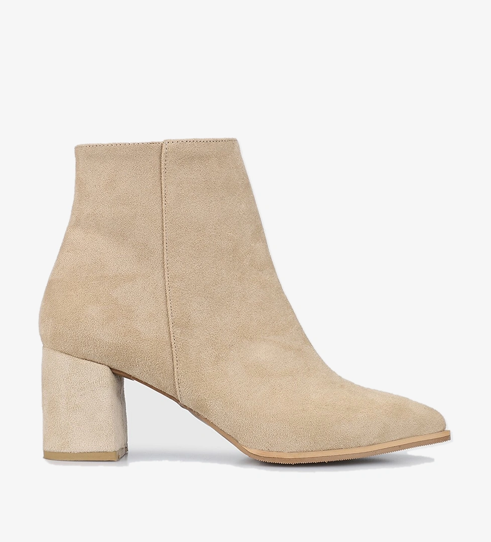 Bej Kadın Bootie - Görsel 1