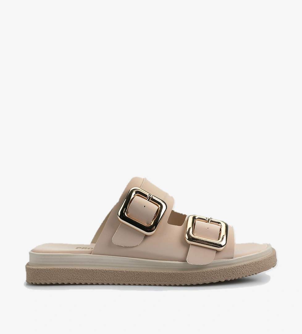 Ekru Kadın Terlik - Görsel 1