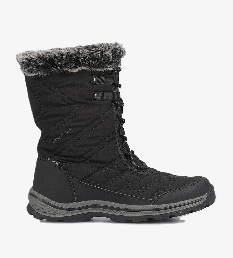 101 20109-G Usoa Siyah Kadın Outdoor Bot - Görsel 1