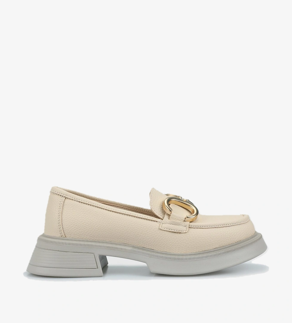 Bej Kadın Ayakkabı - Görsel 1