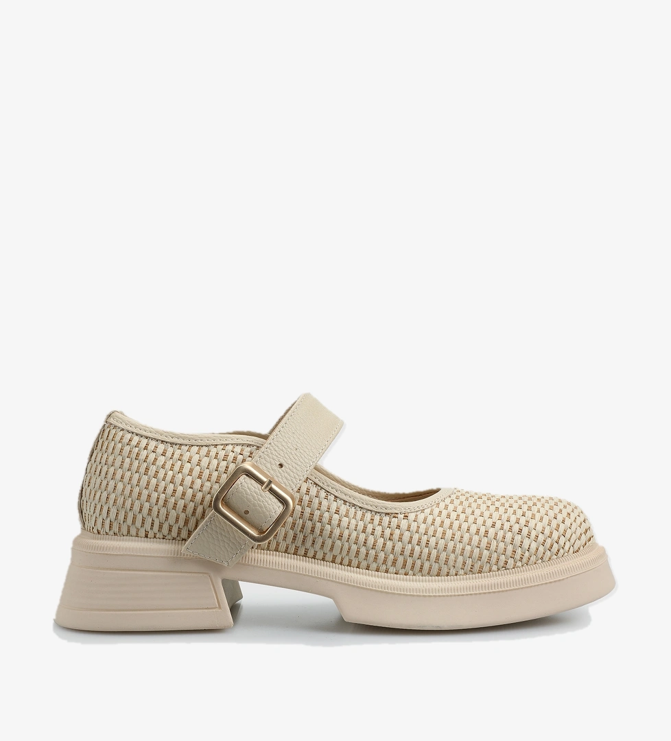 Bej Kadın Ayakkabı - Görsel 1