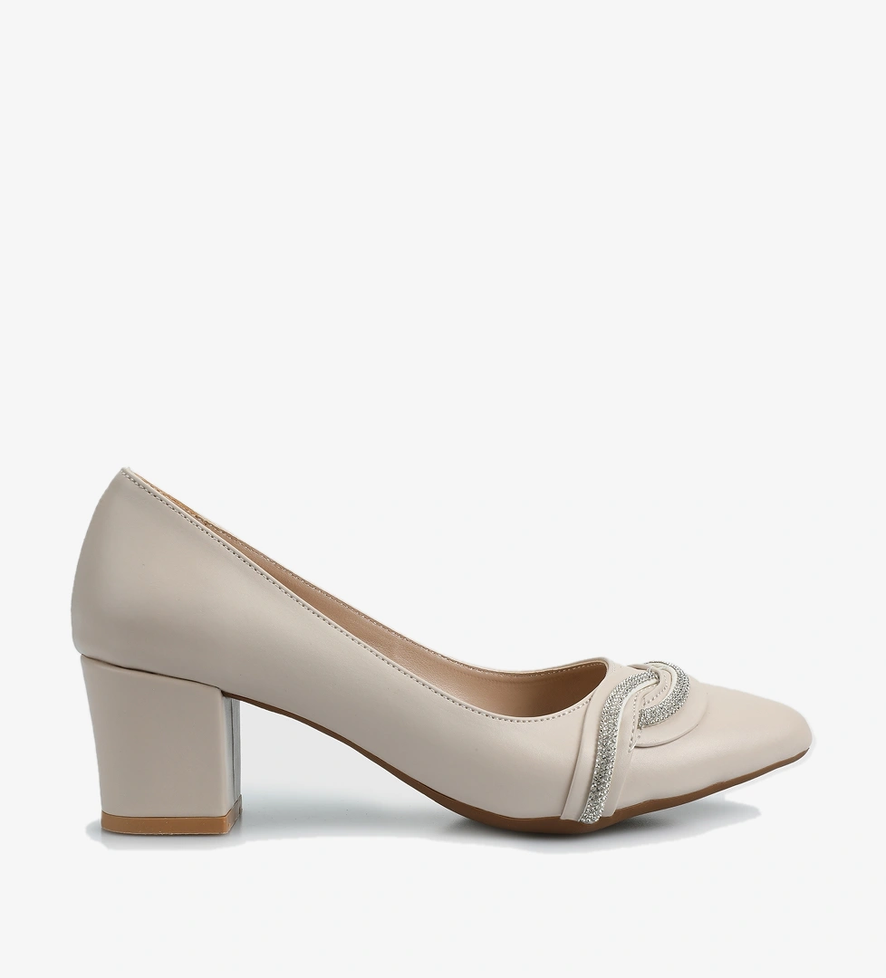 Bej Kadın Ayakkabı - Görsel 1