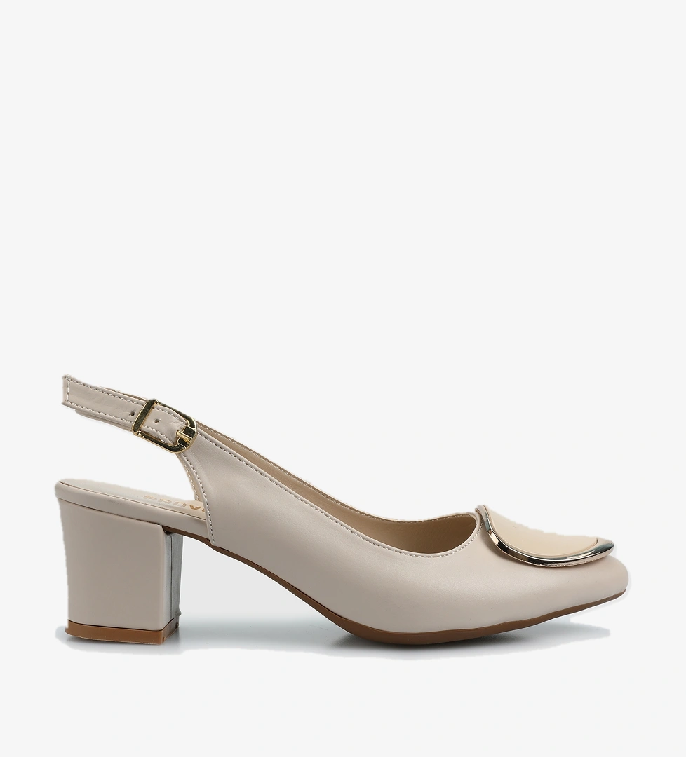 Bej Kadın Ayakkabı - Görsel 1