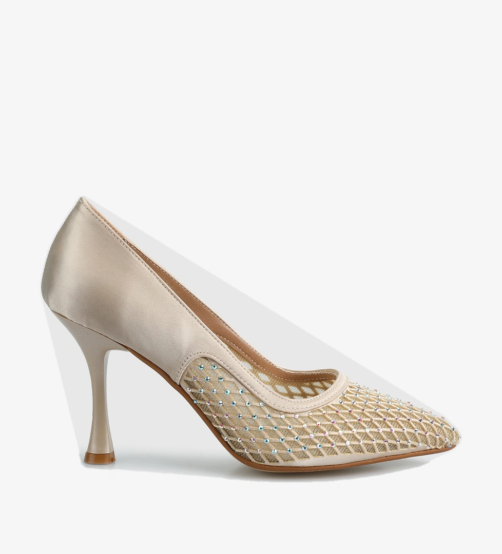 Bej Kadın Ayakkabı - Görsel 1