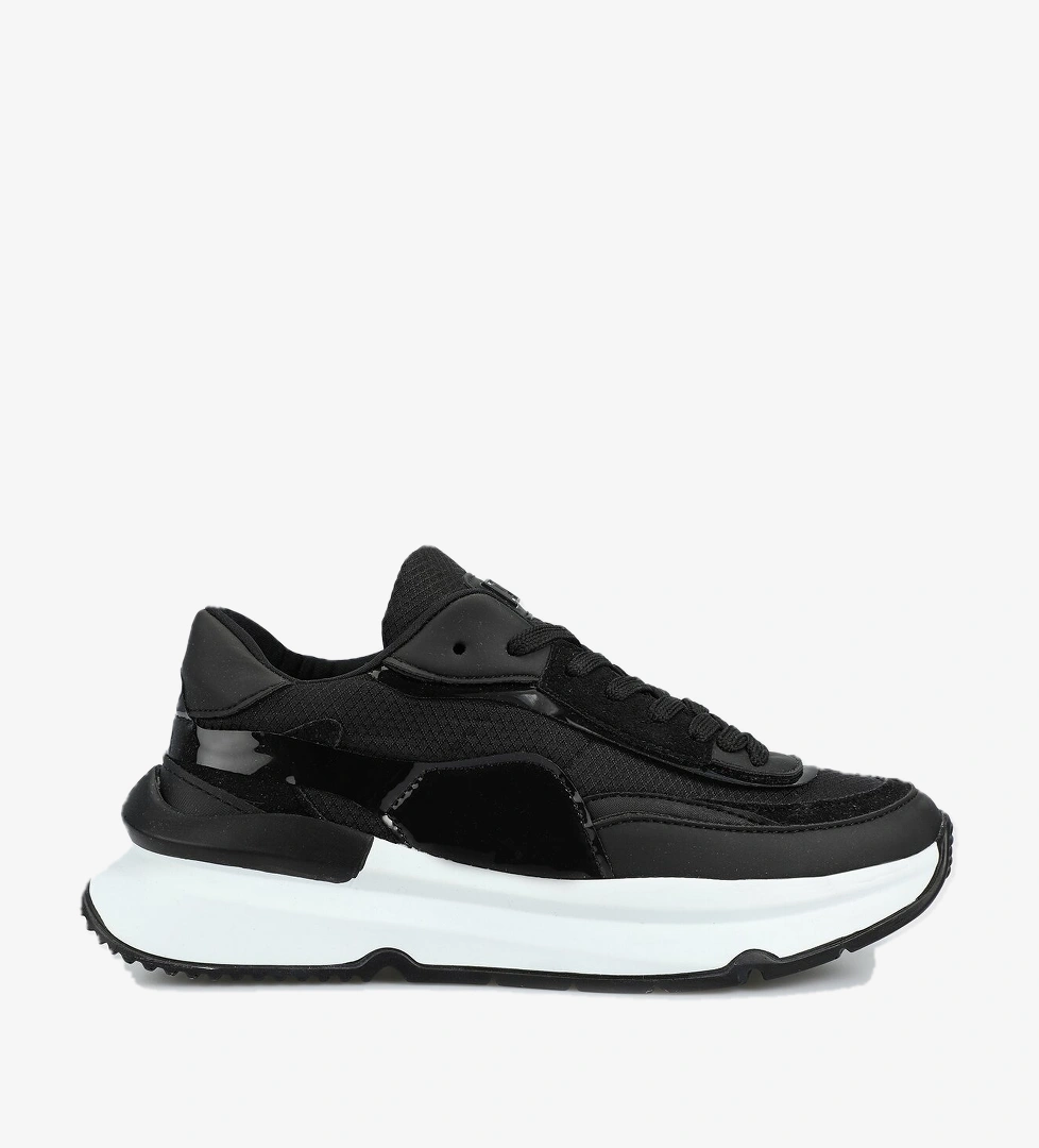 Siyah Kadın Sneaker - Görsel 1