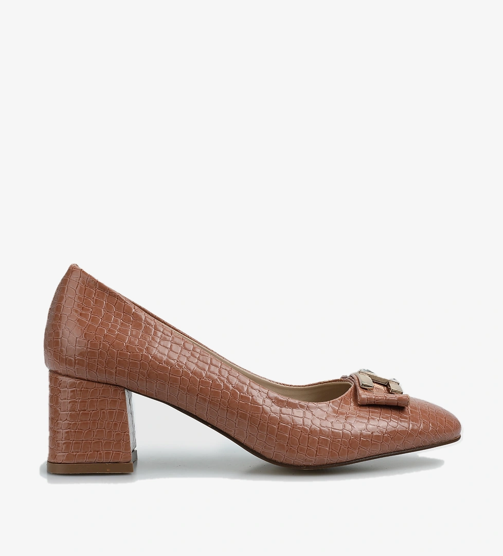 Pudra Kadın Ayakkabı - Görsel 1