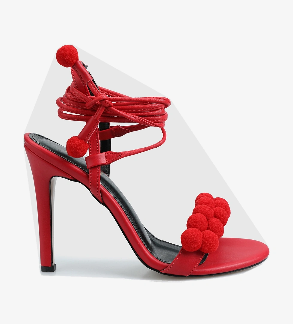 Kırmızı Kadın Ayakkabı - Görsel 1