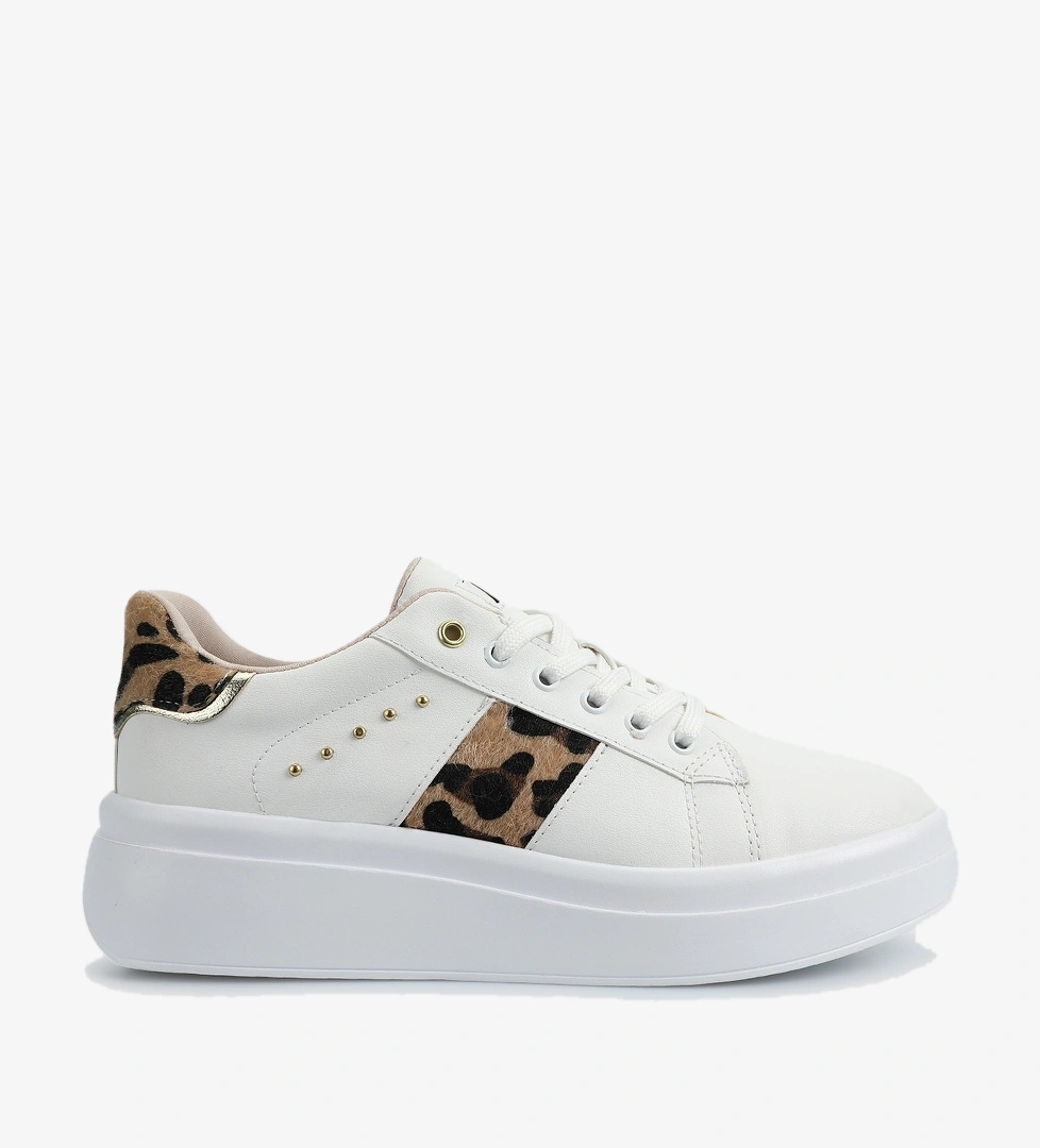 Beyaz Kadın Sneaker - Görsel 1