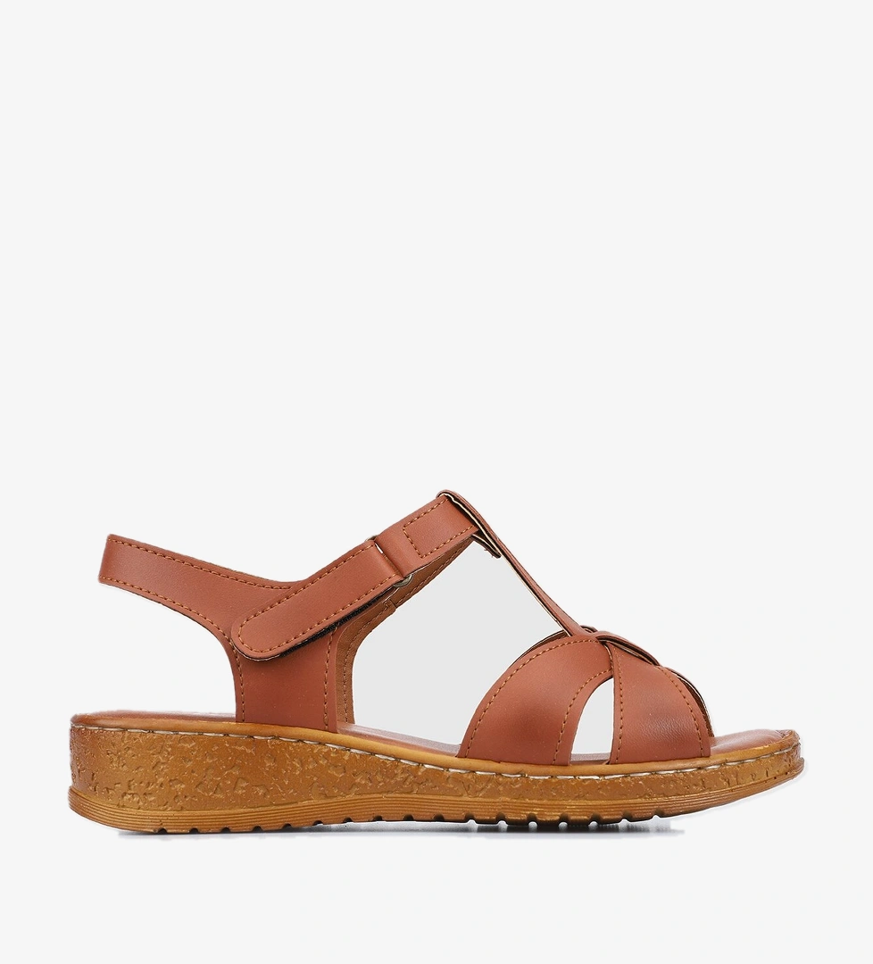 Taba Kadın Konfor Sandalet - Görsel 1