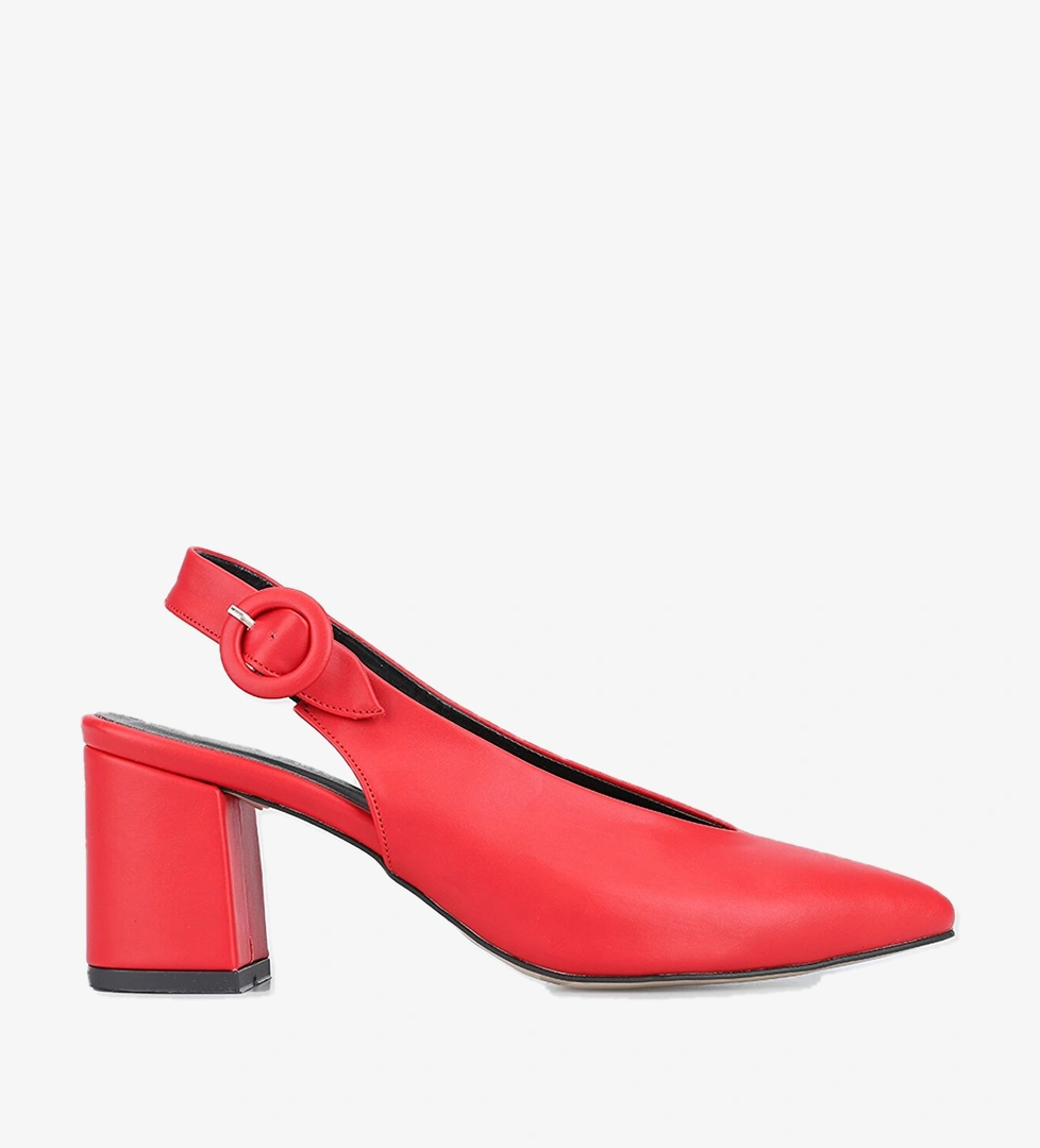 Kırmızı Kadın Ayakkabı - Görsel 1