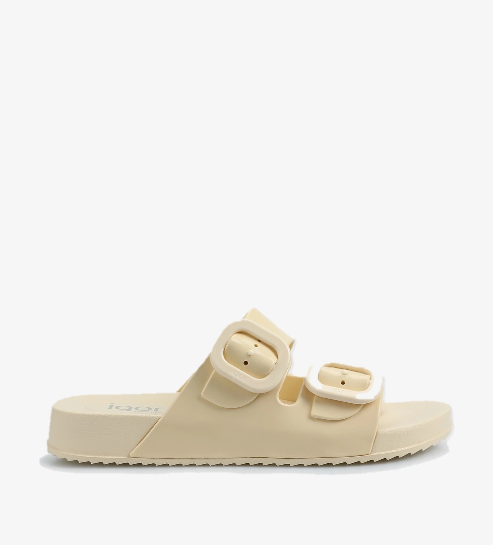 Krem Kadın Terlik - Görsel 1